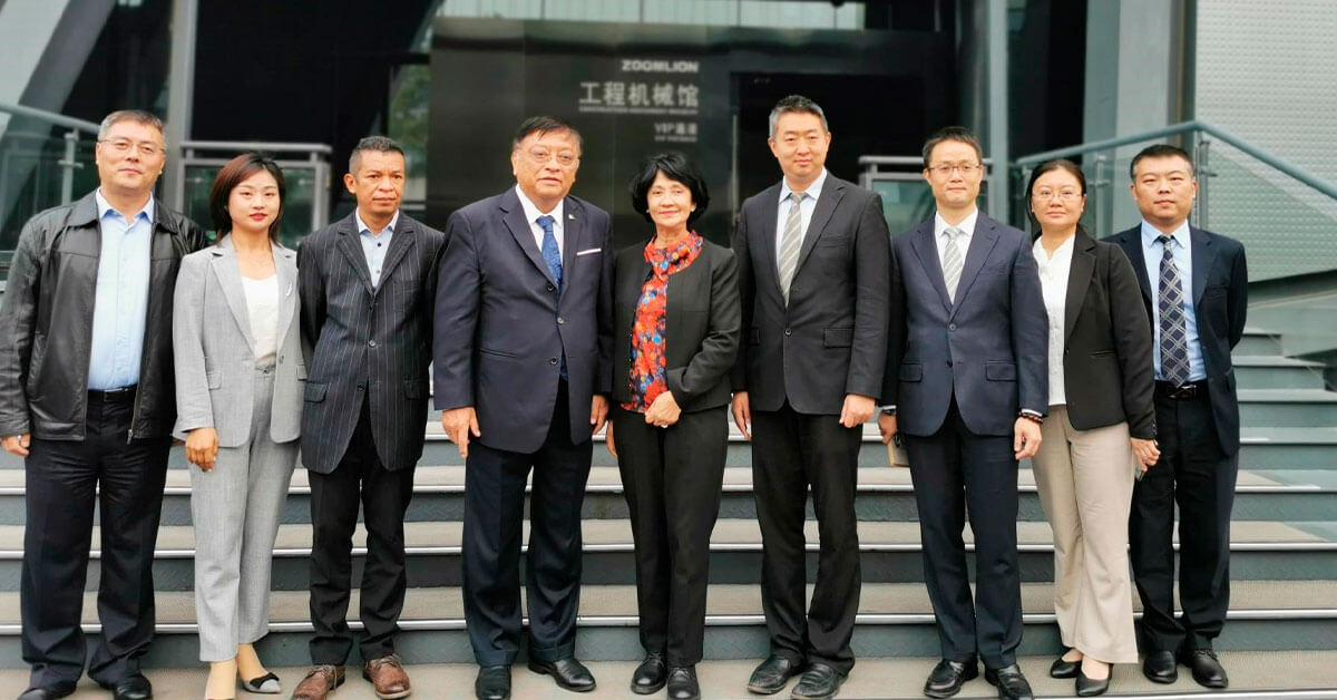 Embaixador de Madagáscar na China elogiou a Zoomlion esperando aprofundar a cooperação