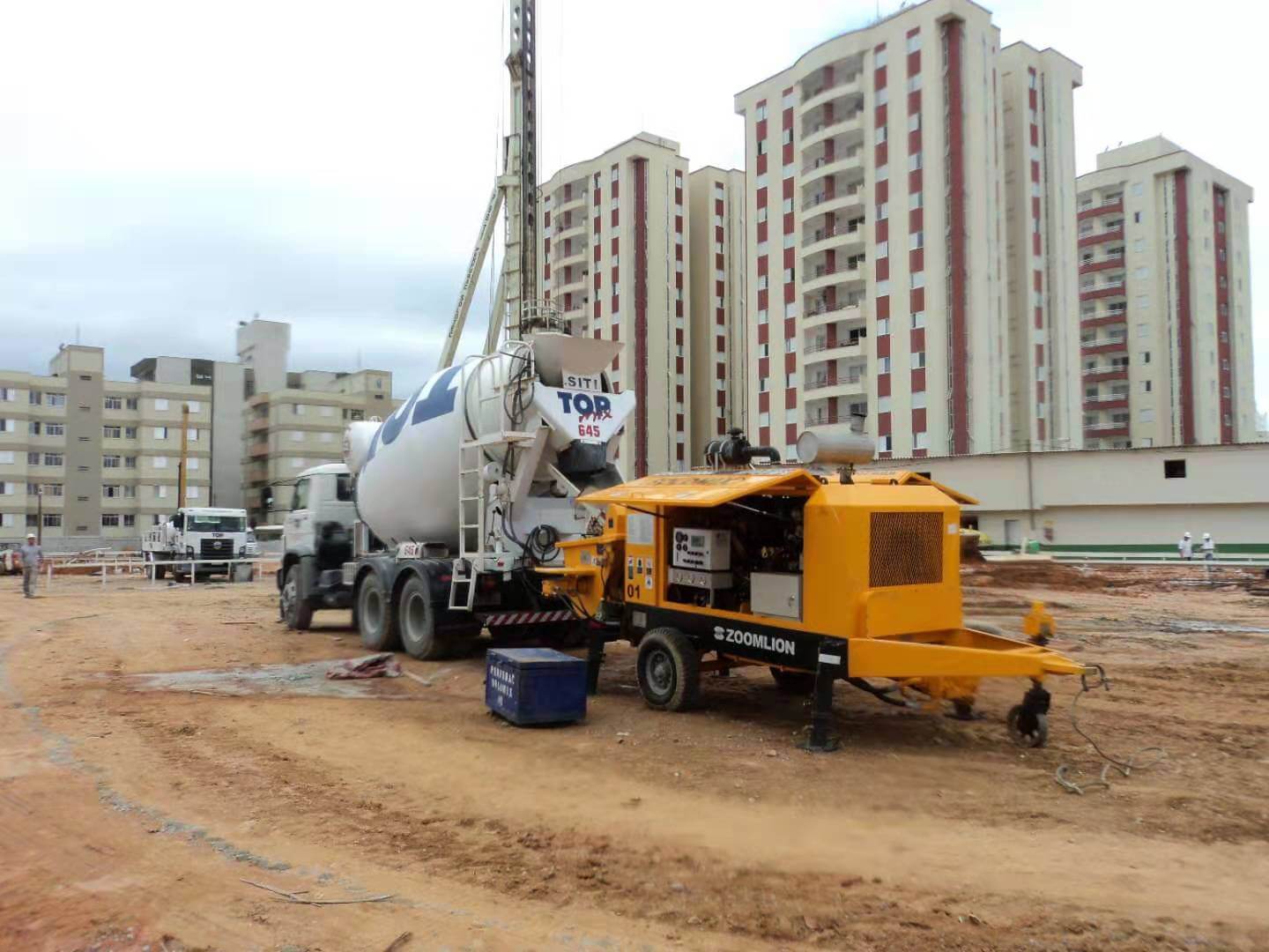 4- Bomba Estacionária HBT80.14.174RS. Projeto de apartamento em São Paulo, Brasil.